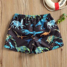 img 2 attached to 🩳 Swim in Style with Toddler Trunks: Camouflage Boys' Clothing for Bathing and Swimsuits