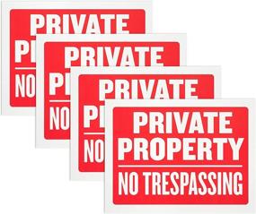 img 4 attached to 🚧 Enhanced Visibility for Private Property Trespassing Signs