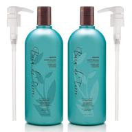 🌺 bain de terre jasmine shampoo & conditioner 33.8 oz with pumps - pack of 1 logo