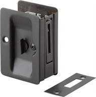 🚪 richelieu hardware 1701orbpsbc onward pocket door pull, rectangular, 3-7/32 in (82 mm), oil-rubbed bronze, privacy lock included логотип