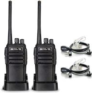 retevis rt21 walkie talkies: long range rechargeable two way radios with earpiece for camping & hunting - 2 pack logo