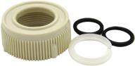 dura faucet df-rk510-bq rv faucet spout nut and rings replacement kit (bisque parchment) logo