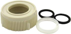 img 4 attached to Dura Faucet DF-RK510-BQ RV Faucet Spout Nut And Rings Replacement Kit (Bisque Parchment)