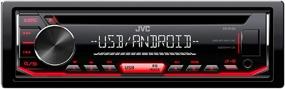 img 1 attached to 🚗 JVC KD-R370 Автомобильный стереоприемник с 4 каналами, встроенным радио, воспроизведением дисков и aux - усиленным басом, большим звуком - бюджетный автомобильный аксессуар.