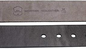 img 1 attached to Premium Genuine Leather Single by MONTTIER
