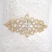 pardecor rhinestone decoration bridal sash women's accessories in belts logo