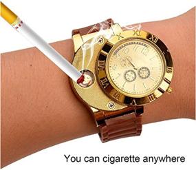 img 3 attached to Military Wristwatches Windproof Flameless Cigarette