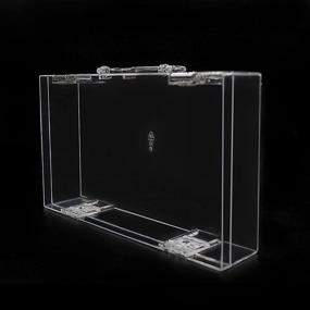 img 4 attached to 📦 Ultimate Clear Plastic Box with Lid for Organizing Jewelry, Tools, Office & Pet Supplies