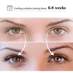 img 3 attached to BREYLEE Lash Lift Kit: Salon-Grade Semi-Permanent Eyelash Perm for Stunning Curls & Lifts