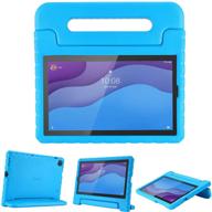 🔵 procase kids case for lenovo tab m10 hd 2nd gen/smart tab m10 hd 2nd gen (tb-x306f tb-x306x), lightweight shockproof stand cover case, kids friendly, for lenovo m10 hd 2nd gen 10.1" 2020 – blue logo