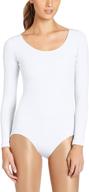 👗 stretch leotard bodysuit for women - black, long sleeve - faimilory women's clothing collection logo