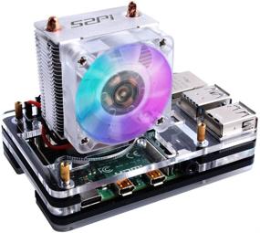 img 4 attached to GeeekPi Raspberry Pi 4 Case with ICE Tower Cooler - CPU Cooling Fan, Raspberry Pi 4 Case with Fan, Heatsink & Case for Raspberry Pi 4 Model B