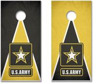 🎯 cornhole crew military service decals - official aca regulation size cornhole board stickers logo