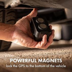 img 1 attached to 🚗 Spark Nano 7/GL300 Slap and Track Weatherproof Protective Case with Unique Magnetic Attachment for Cars, Trucks, Vans, and Business Assets