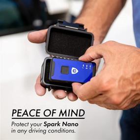 img 3 attached to 🚗 Spark Nano 7/GL300 Slap and Track Weatherproof Protective Case with Unique Magnetic Attachment for Cars, Trucks, Vans, and Business Assets