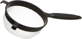 img 3 attached to 🕳️ IMUSA USAIMU-71133W 6-Inch Black Plastic Strainer