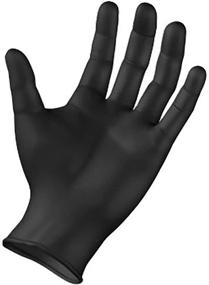 img 1 attached to X-Large Nitromax Black Gloves 1085 (100 Gloves per Box)