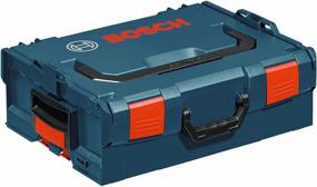 img 4 attached to 🔵 BOSCH L-BOXX-2 6x14x17.5 Stackable Tool Storage Case, Blue - Enhanced for SEO