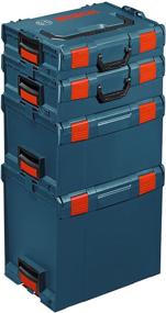 img 3 attached to 🔵 BOSCH L-BOXX-2 6x14x17.5 Stackable Tool Storage Case, Blue - Enhanced for SEO