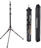 📸 fosoto 75in fold tripod light stand: the perfect lightweight lighting solution for ring light, speedlight, flash, umbrella, softbox, filming, and portrait shooting logo