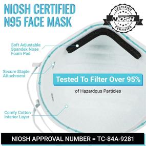 img 2 attached to Patriot N95 Mask NIOSH Certified