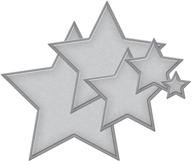 🌟 enhanced seo: nestabilities stars five s4-092 spellbinders etched/wafer thin dies logo