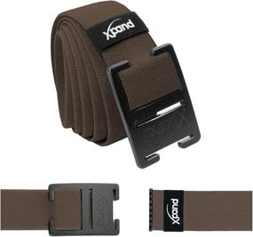 img 4 attached to 👖 The Xpand Explorer Belt: Sleek No-Show Elastic Belt with Slim Aluminum Buckle for Effortless Style and Comfort