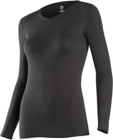 img 2 attached to ColdPruf Women's Basic Dual Layer Long Sleeve Base Layer Top 50ASMWW - Stay Warm and Comfortable in Style