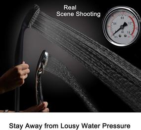 img 1 attached to 💦 Enhance Your Shower Experience with the High Pressure Handheld Shower Head – Defeat Low Pressure Water Supply!