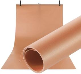 img 4 attached to 📸 Selens 100X200CM 40X80INCH Brown Matte PVC Photography Backdrop: High-Quality Background for Professional Shots