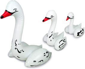 img 3 attached to Poolmaster Swan Family Décor Sizes