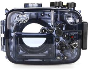 img 2 attached to 📷 Seafrogs 40m/130ft Waterproof Underwater Camera Housing Case for A6000 A6300 A6500 & 16-50mm Lens with EACHSHOT Red Filter - Ultimate Protection for Capturing Stunning Underwater Photos!