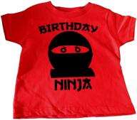 boys' clothing: personalized kingdom ninja birthday t-shirt logo