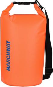 img 4 attached to 🌊 Ultimate Waterproof Dry Bag 5L/10L/20L/30L/40L by MARCHWAY - Essential Gear for Water Sports, Hiking, Camping, & Fishing