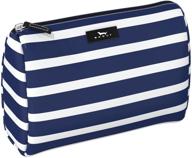 💄 scout large water-resistant makeup bag with interior pocket - packin' heat logo