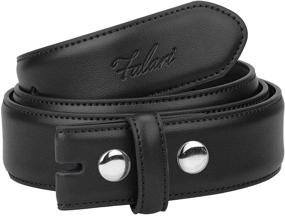 img 3 attached to Falari Replacement Genuine Leather Without Men's Accessories and Belts