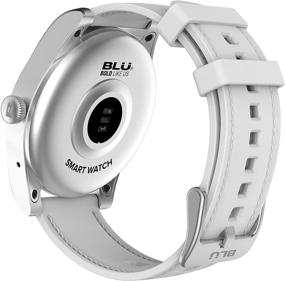 img 3 attached to BLU X Link - Silver Smartwatch Compatible with Android and iOS
