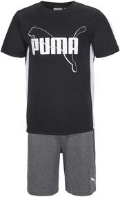 img 3 attached to 👟 PUMA Performance Athletic Short Elektro Boys' Clothing Sets: Elevate Your Style!