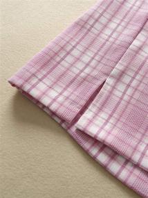 img 2 attached to SOLY HUX Womens Plaid Split Women's Clothing for Skirts