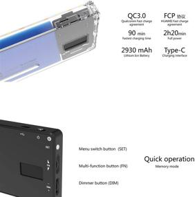 img 1 attached to 💡 Boling BL-P1: Мощный 12W RGB видеофонарь для камеры с OLED-экраном и системой поддержки 360°