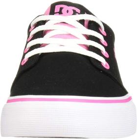 img 3 attached to Stylish and Sporty: DC Girls Trase Skate Purple Girls' Athletic Shoes