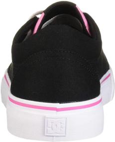 img 2 attached to Stylish and Sporty: DC Girls Trase Skate Purple Girls' Athletic Shoes