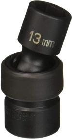img 1 attached to 🔧 Grey Pneumatic (1013UM) Universal Socket - 3/8" Drive, 13mm Standard Size - Premium Quality