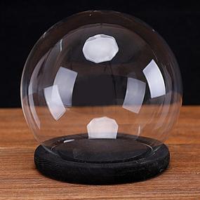 img 3 attached to 🌿 MyGift Terrarium Keepsake Display: Elegant Black Stain for Stylish Showcasing