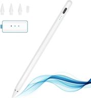 🖊️ ambervec pencil for apple ipad 2018-2021: battery indicator, palm rejection, tilt function, stylus pen for ipad pro, ipad 6/7/8th, mini 5, air 3rd/4th gen logo