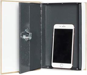 img 1 attached to Jssmst Book Safe With Key Lock Safety & Security for Safes & Safe Accessories