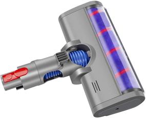 img 4 attached to 🧹 Dyson Cordless Stick Vacuum Cleaner Soft Roller Cleaner Head for V7 V8 V10 V11 Models: Ultimate Dirt Removal