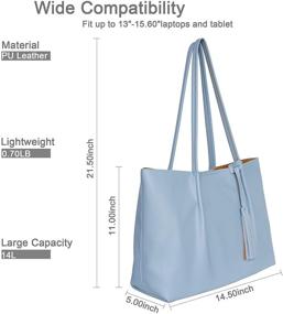 img 3 attached to 👜 SALEIOV Women's Synthetic Handbags & Wallets: Comfortable Satchels for Stylish Fashion