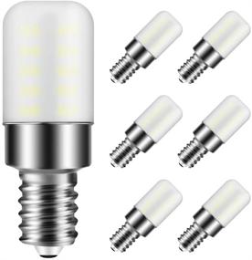 img 4 attached to Energy-Efficient Candelabra LED Replacement Chandeliers for Refrigerators