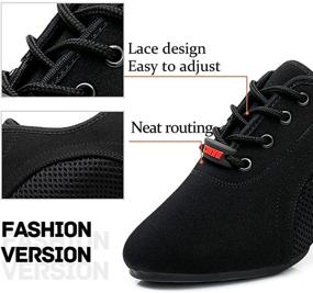 img 2 attached to JUODVMP Women's Modern Ballroom Sneakers NJB 5CM MD Shoes